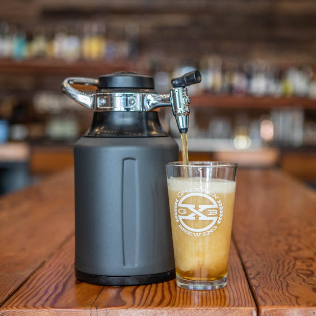 Growler uKeg Go 1.9 liter - Tungsten